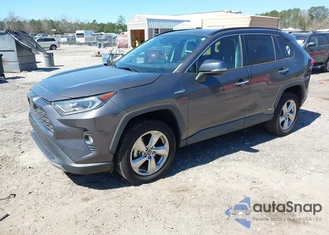 2020 Toyota Rav4 Hybrid Limited из США, поврежденный, VIN 2T3DWRFV3LW086170